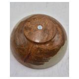 Polished Onyx Bowl – Honey Amber Veins