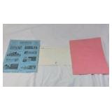 Vintage Arrowhead Theatre Programs – Omaha Minn Elvis Jailhouse Rock and March April Listings