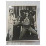 Vintage Elvis Presley Movie Still Photographs – Black and White Scenes with Co-Stars
