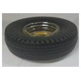 Vintage Goodyear Tire Ashtray – Miniature Black Rubber Tire Design