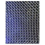 Vintage Hub Electric Co. Chicago Blue Glass Lens