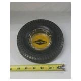 Vintage Goodyear Tire Ashtray – Miniature Black Rubber Tire Design