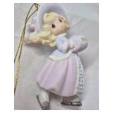2002 Precious Moments Ornament – Girl Angel with 2002 Inscription