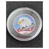 The Matthew Mint 9/11 10th Anniversary Tribute Set – 4 Colorized Coins in Display Box