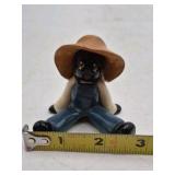 Vintage Ceramic Black Americana Figurine