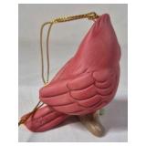 2008 Precious Moments Cardinal Ornament – Red Bird with Holly Leaf