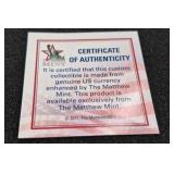 The Matthew Mint 9/11 10th Anniversary Tribute Set – 4 Colorized Coins in Display Box