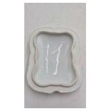 Vintage KPM Porcelain Trinket Box – Hand-Painted Floral Panels with Gold Accents