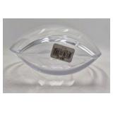 Etched Crystal Vase – Calla Lily Design