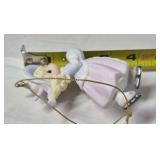 2002 Precious Moments Ornament – Girl Angel with 2002 Inscription