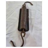 Vintage Bronson New Deal No. 800 Fishing Reel – With Hanging Scale