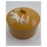 Vintage Schwarz Bros. Plastics Bowl – Melamine with Embossed Base Mark