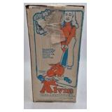 Vintage Kenner Alvin the Aardvark Toy – Discovery Time Push & Pull Action