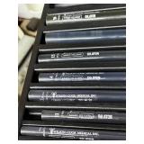 MSRP $6,000 – Savary-Gilliard SGD-100-1 Esophageal Bougie Dilator Set, Wilson-Cook GI Endoscopy Guidewire Dilation System, 5-15mm / 21-45FR Dilators w/ Case for Gastroenterology Stricture Treatment 