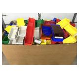 Mega Lot In Gaylord of Various Stackable AkroMils Storage AkroBins & More – Perfect for Organizing Medical Cart Drawers, Tools, or Miscellaneous Supplies – Versatile Storage Solution for Any S