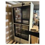 MSRP $8,000 Panasonic MPR-311DH-PA Pharmaceutical Laboratory Refrigerator, 340L Medical Vaccine & Pharmacy Storage Unit w/Digital Temp Control, Double Glass Doors, Forced-Air Cooling, Laboratory C
