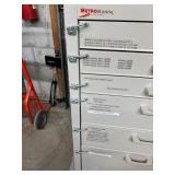 MSRP $5,000 – Metro Basix Medical Crash Cart w/ 6 Locking Drawers & Breakaway Seal Latches, Rolling Supply Cart for Clinics EMS Tattoo Shops Mechanics Tool Storage