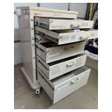 MSRP $5,000 – Metro Basix Medical Crash Cart w/ 6 Locking Drawers & Breakaway Seal Latches, Rolling Supply Cart for Clinics EMS Tattoo Shops Mechanics Tool Storage