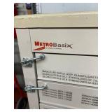 MSRP $5,000 – Metro Basix Medical Crash Cart w/ 6 Locking Drawers & Breakaway Seal Latches, Rolling Supply Cart for Clinics EMS Tattoo Shops Mechanics Tool Storage
