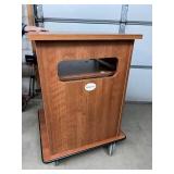Wooden Medical Cart 3-Drawer Hospital Room Storage Cabinet - Ball-Bearing Drawer Slides, Ample 3-Drawer Storage - Great Condition!