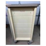 Herman Miller Multi-Drawer Storage Workstation Mobile Cart – Durable Build & Easy Clean Surfaces – Great for Office, Lab, or Healthcare Use – Great  Condition!