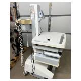 WOW MSRP $4000 Ergotron SV32-91211 StyleView PHD LCD Cart with 1 Drawer Industrial Grade Mobile Laptop Or Stand Up/Sit Computer Workstation Height Adjustable Platform Medical COW Cart Desk - Battery U