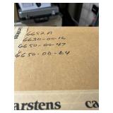 MSRP $1,200 – Carstens 6652-00 Locking Wall Cabinet w/ Flip-Down Desk Work Surface, 16.5x24.5x4, Medical Chart Station, Garage Tool Storage, Craft Organizer, Small Parts Cabinet