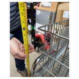 Heavy-Duty Chrome Steel Mail & Office File Cart - Transport Documents and Packages within Work Environments - Removable Wire Baskets, High Load Capacity - Excellent Condition!