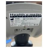 Health-O-Meter Professional Pelstar 597KL Patient Weighing Scale - Supports up to 660 lbs. Weight, Accommodates a Wide Range of Patients, Eye-Level LCD Display - Great Condition!