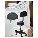 MSRP $300 NEW MediChoice EXAM6000 Medical Exam Stool w/ Padded Seat & Casters, Rolling Doctor Nurse Clinic Tattoo Lab Office Adjustable Stool