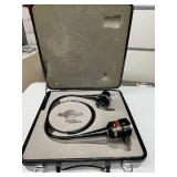 Olyumpus OVC-100 Evis Fiberscope to Videoscope Endoscopy Adapter with Case - Converts Fiberscope Signals into Video Signals, Allows Traditional Endoscopes to be used with Video Processors - Great Cond