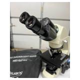 WOW MSRP $2400 LW Scientific I-4 Infinity Medical Grade Laboratory Power Lighted Binocular Microscope with 4 Objectives - Great Working Condition!