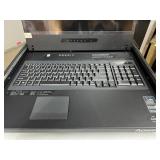 MSRP $2500 Acnodes rackmount LCD KVM console w/integrated keyboard & touchpad monitor *For server racks & control systems allowing multiple machines managed from a single console - Like NEW Co
