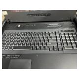 MSRP $2500 Acnodes rackmount LCD KVM console w/integrated keyboard & touchpad monitor *For server racks & control systems allowing multiple machines managed from a single console - Like NEW Co