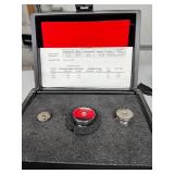 MSRP $1,200 – Rice Lake Precision Calibration Weight Set, ASTM E617 Certified 500g 200g 100g for Scale & Balance Calibration