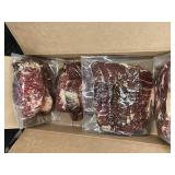 E - Beef Ribeye Roll Steak Fat Added - Tenderized 10.70 lb Net