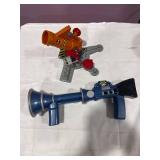 Plastic Toy Weapons Lot FART GUN