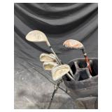 Golf Bag with Clubs