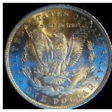 Frosty, Uncirculated 1884-O Morgan Silver Dollar, Full Luster