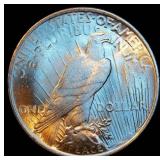 Uncirculated 1923-P Peace Dollar, Full Luster