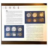 1964 P & D Mint Sets in Near New Original Display with New York Stamp