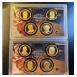(2) Sealed Sets Presidential Dollars