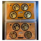(2) Sealed Sets Presidential Dollars