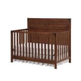 Ti Amo Brio Convertible Crib in Rustic Brown