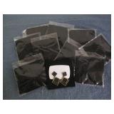 Lot of 10 brand new black and gold ...