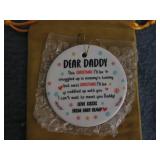 Baby bump holiday orderment for dad...