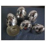 5 large Disco Easter Eggs...