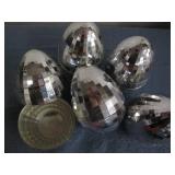 5 large Disco Easter Eggs...