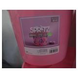 4 Pink Spritz Easter baskets with s...