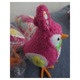 Lot of 4 decorative Spring birds...